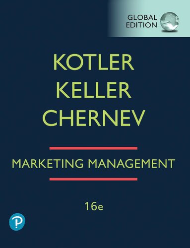 Marketing Management [RENTAL EDITION] - Philip Kotler, Kevin Keller, Alexander Chernev - 9780135887158